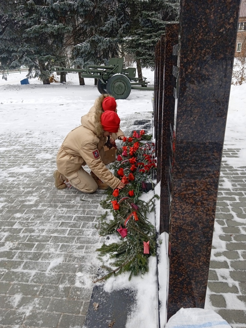 патриотическая акция &amp;quot;Красный тюльпан&amp;quot;.